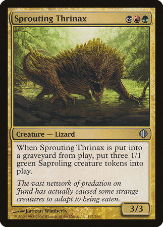 Sprouting Thrinax [Shards of Alara] | North Game Den