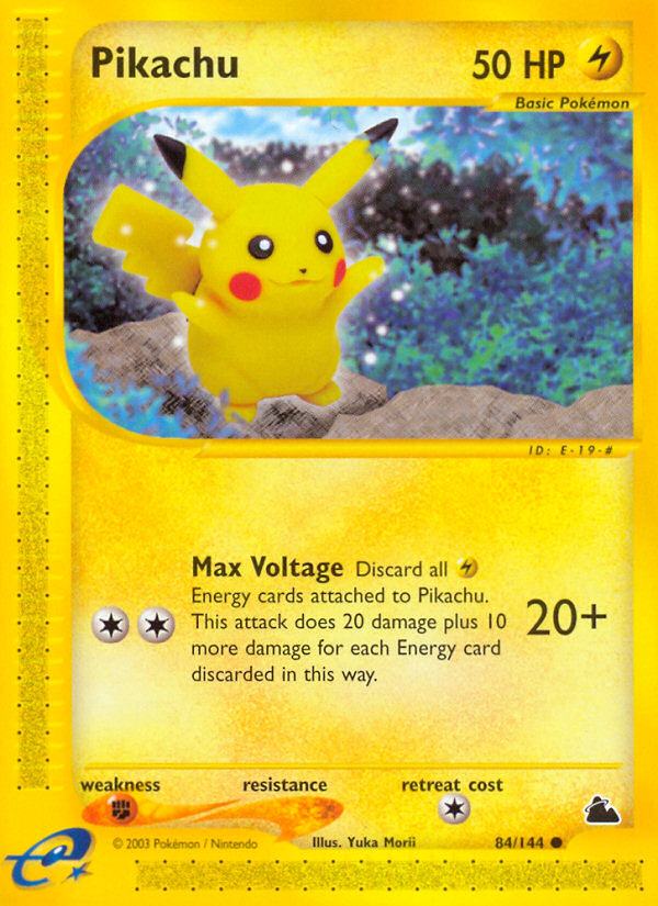 Pikachu (84/144) [Skyridge] | North Game Den