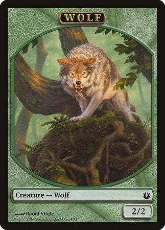 Wolf Token [Born of the Gods Tokens] | North Game Den