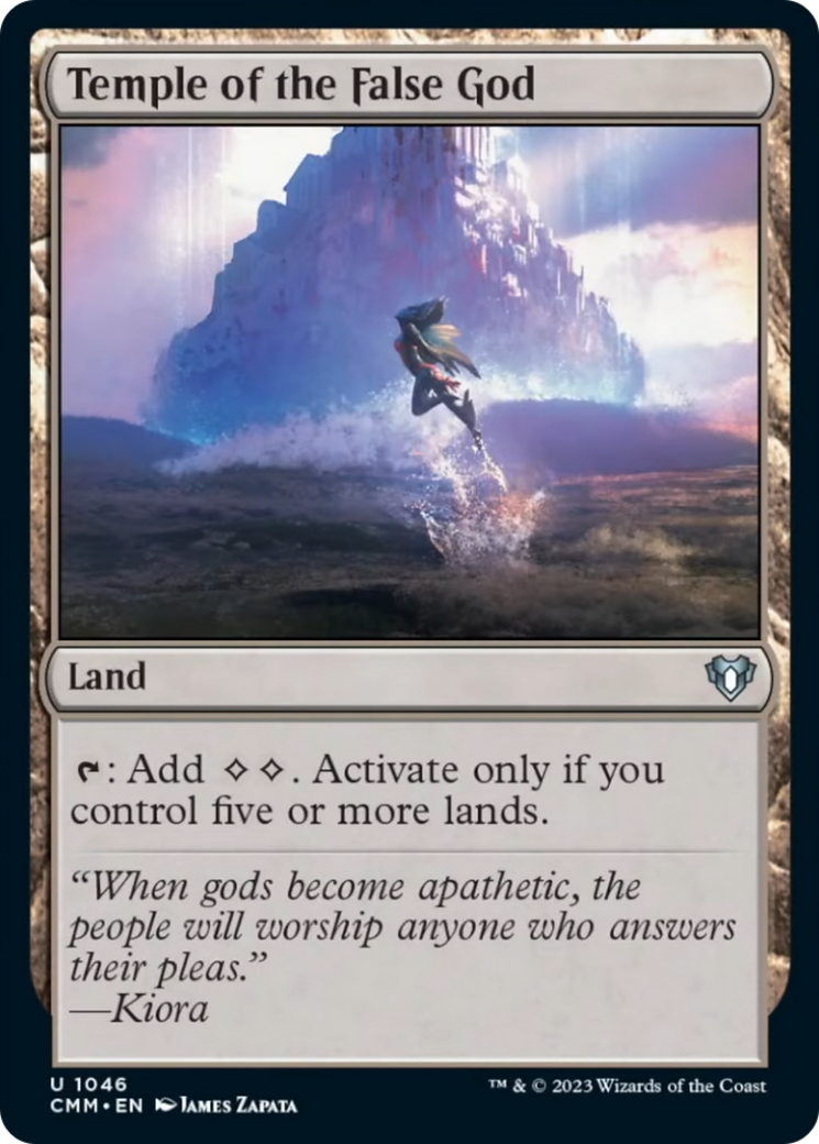 Temple of the False God [Commander Masters] | North Game Den