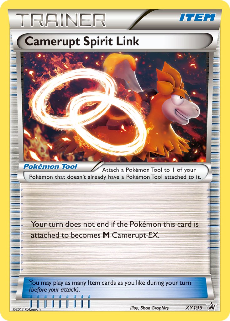 Camerupt Spirit Link (XY199) [XY: Black Star Promos] | North Game Den