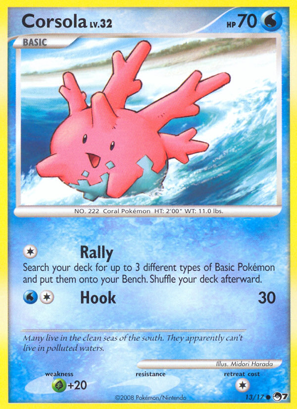 Corsola (13/17) [POP Series 7] | North Game Den