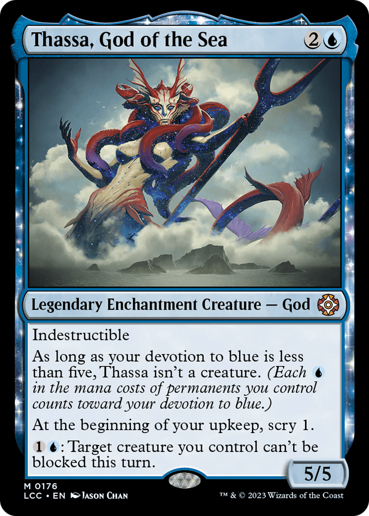 Thassa, God of the Sea [The Lost Caverns of Ixalan Commander] | North Game Den