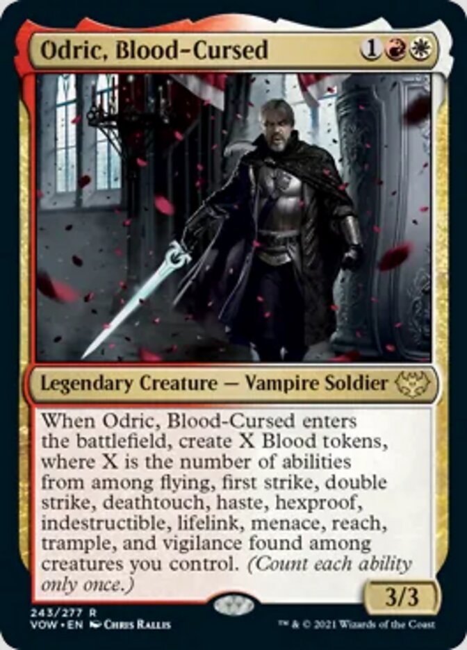 Odric, Blood-Cursed [Innistrad: Crimson Vow] | North Game Den