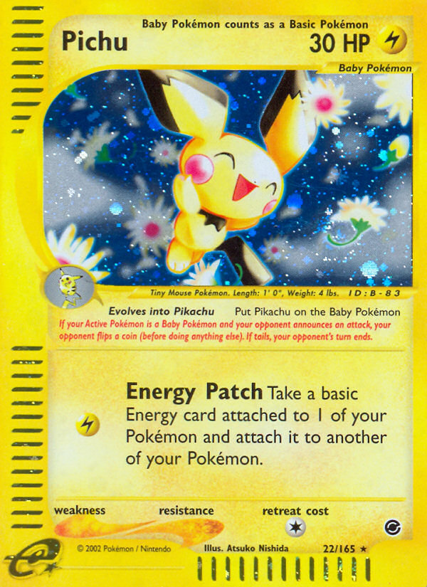 Pichu (22/165) [Expedition: Base Set] | North Game Den