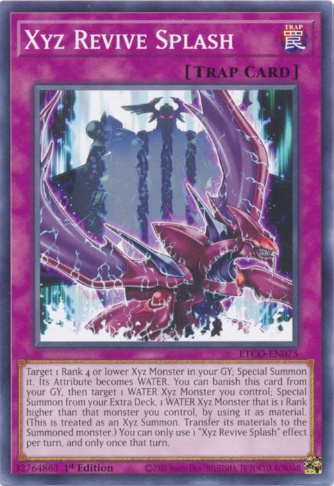 Xyz Revive Splash [ETCO-EN075] Common | North Game Den
