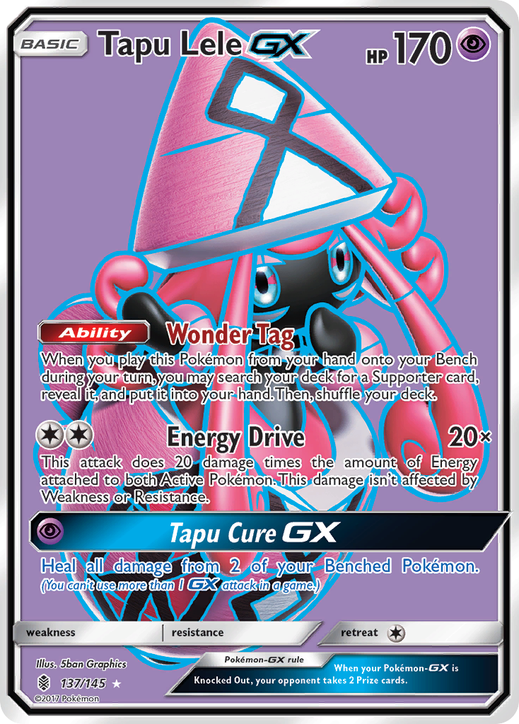 Tapu Lele GX (137/145) [Sun & Moon: Guardians Rising] | North Game Den