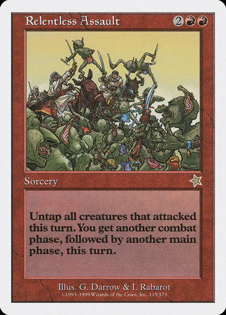 Relentless Assault [Starter 1999] | North Game Den