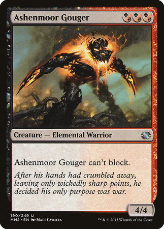 Ashenmoor Gouger [Modern Masters 2015] | North Game Den