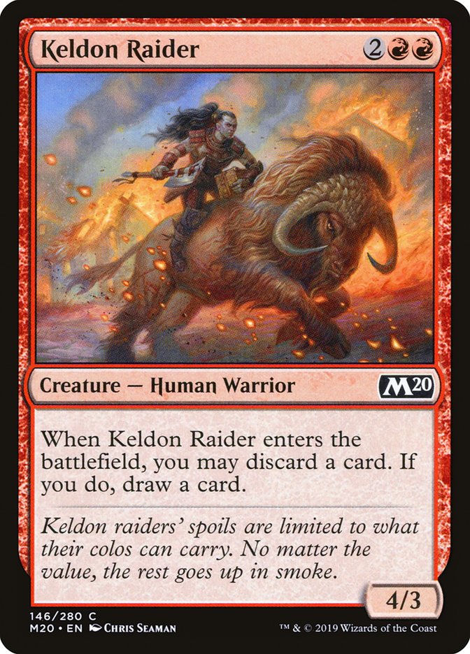 Keldon Raider [Core Set 2020] | North Game Den