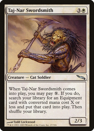 Taj-Nar Swordsmith [Mirrodin] | North Game Den