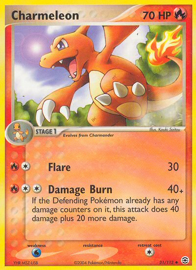 Charmeleon (31/112) [EX: FireRed & LeafGreen] | North Game Den