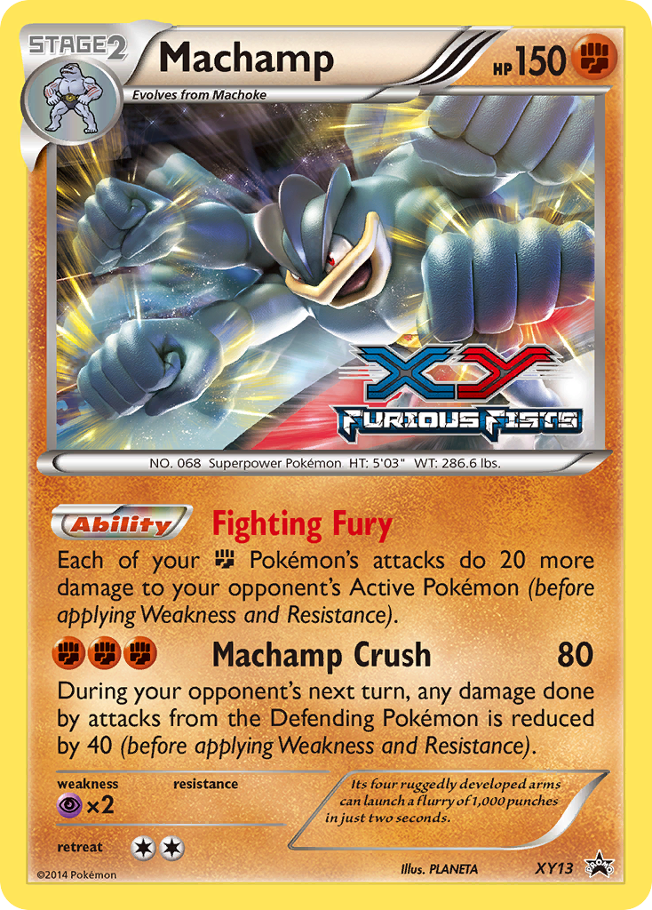 Machamp (XY13) [XY: Black Star Promos] | North Game Den