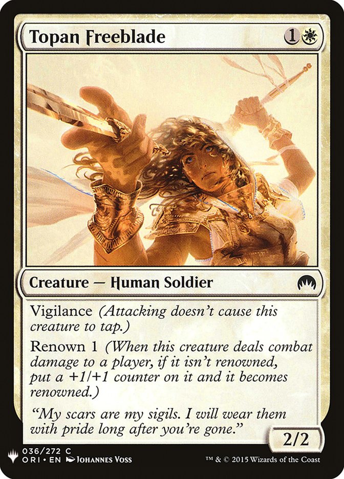 Topan Freeblade [Mystery Booster] | North Game Den
