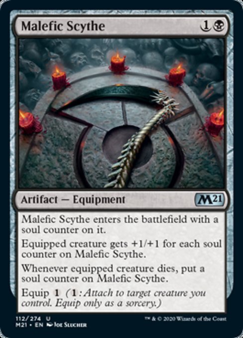 Malefic Scythe [Core Set 2021] | North Game Den