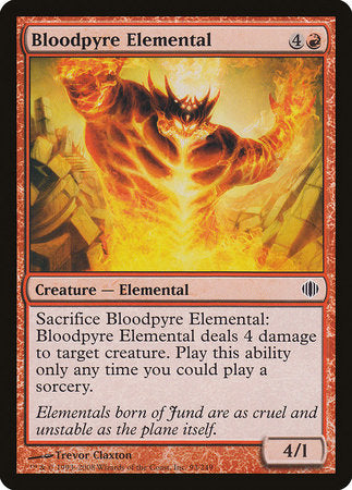 Bloodpyre Elemental [Shards of Alara] | North Game Den