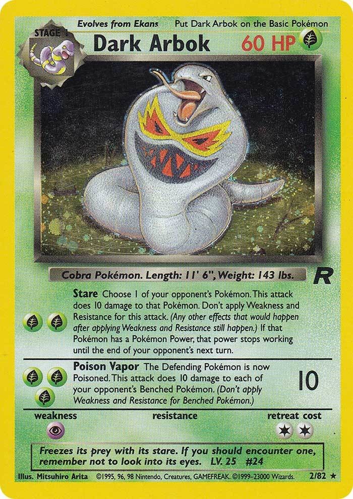 Dark Arbok (2/82) [Team Rocket Unlimited] | North Game Den