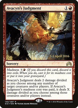 Avacyn's Judgment [Shadows over Innistrad Promos] | North Game Den