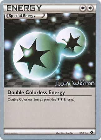 Double Colorless Energy (92/99) (American Gothic - Ian Whiton) [World Championships 2013] | North Game Den