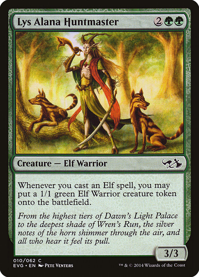 Lys Alana Huntmaster (Elves vs. Goblins) [Duel Decks Anthology] | North Game Den