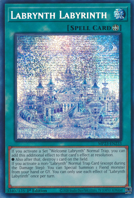 Labrynth Labyrinth [MP23-EN233] Prismatic Secret Rare | North Game Den