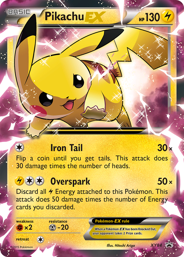 Pikachu EX (XY84) [XY: Black Star Promos] | North Game Den