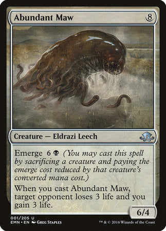 Abundant Maw [Eldritch Moon] | North Game Den