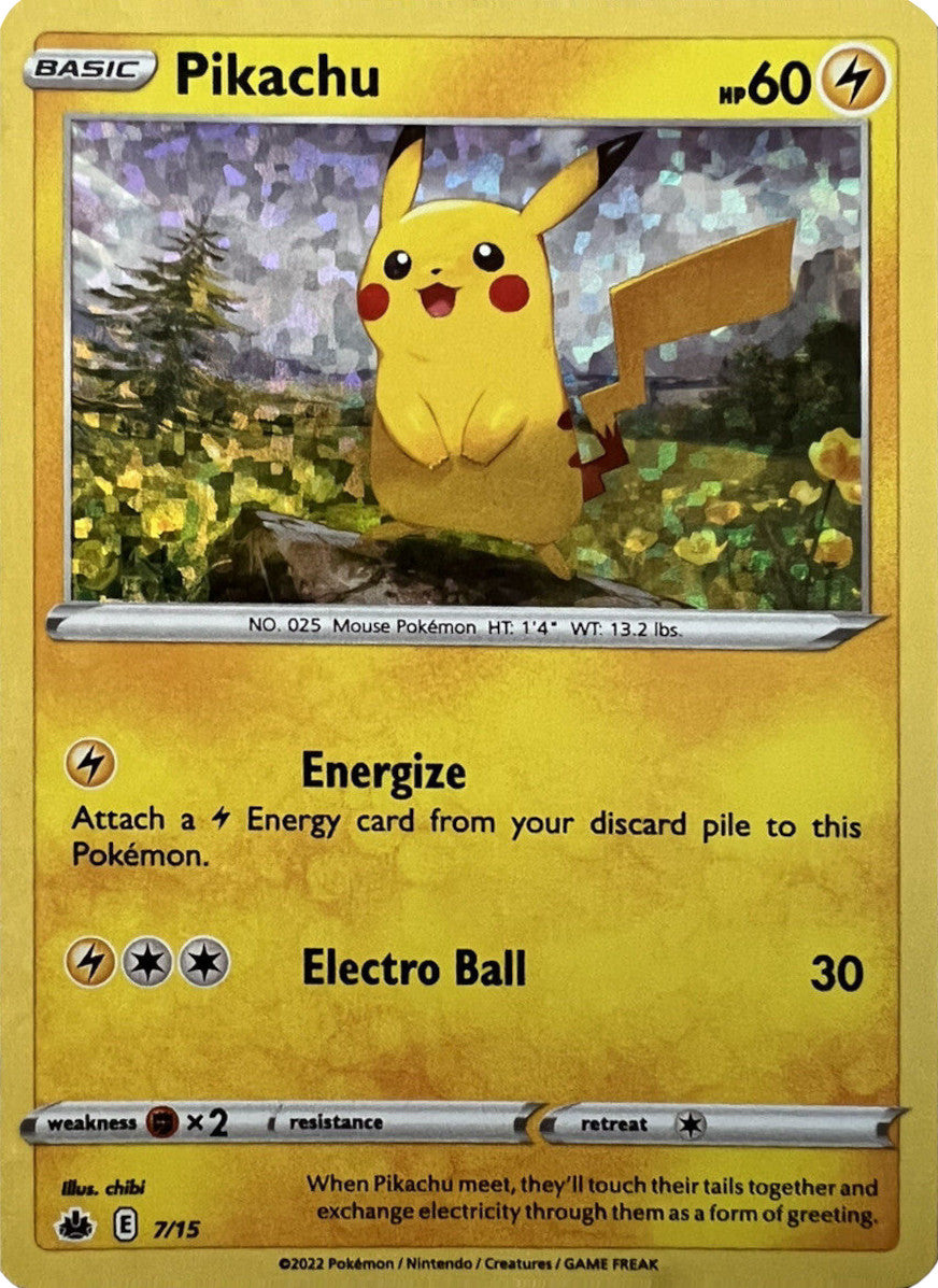 Pikachu (7/15) [McDonald's Promos: Match Battle] | North Game Den