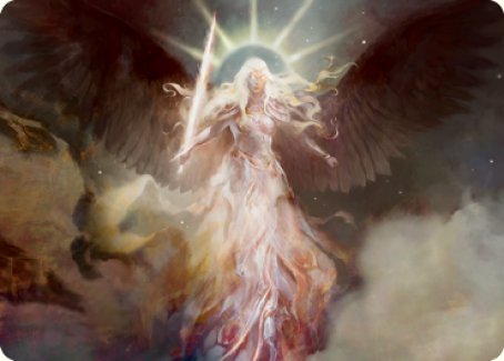 Serra's Emissary Art Card [Modern Horizons 2 Art Series] | North Game Den