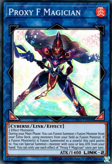 Proxy F Magician [OP15-EN009] Super Rare | North Game Den