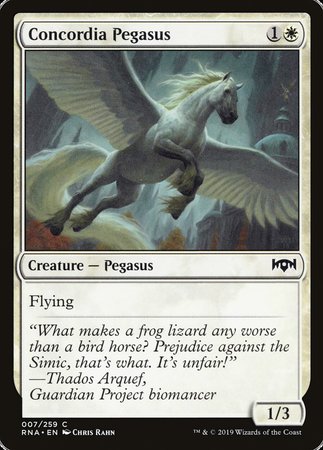 Concordia Pegasus [Ravnica Allegiance] | North Game Den