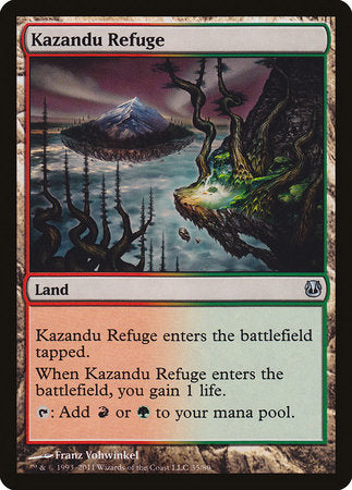 Kazandu Refuge [Duel Decks: Ajani vs. Nicol Bolas] | North Game Den