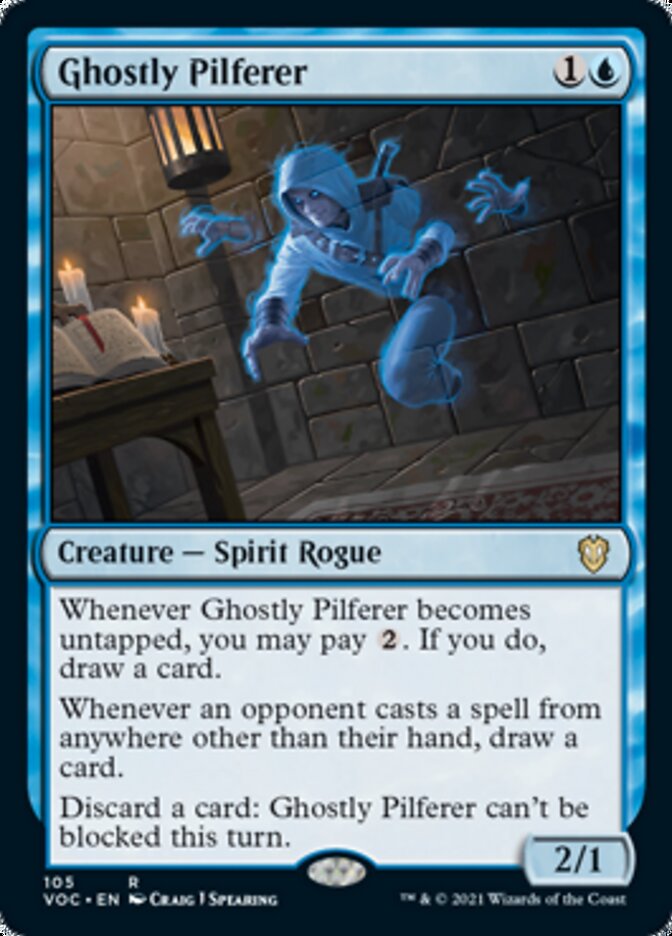 Ghostly Pilferer [Innistrad: Crimson Vow Commander] | North Game Den