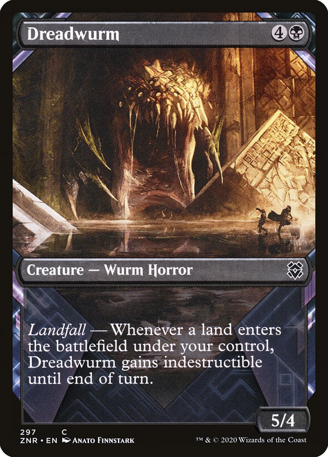 Dreadwurm (Showcase) [Zendikar Rising] | North Game Den