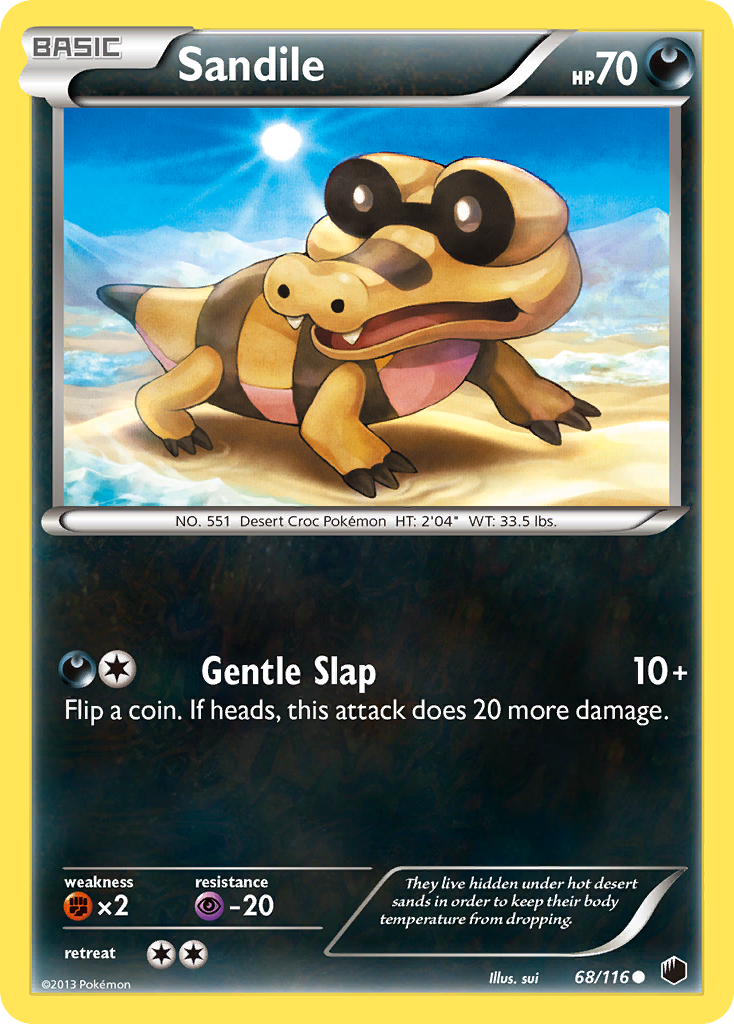 Sandile (68/116) [Black & White: Plasma Freeze] | North Game Den