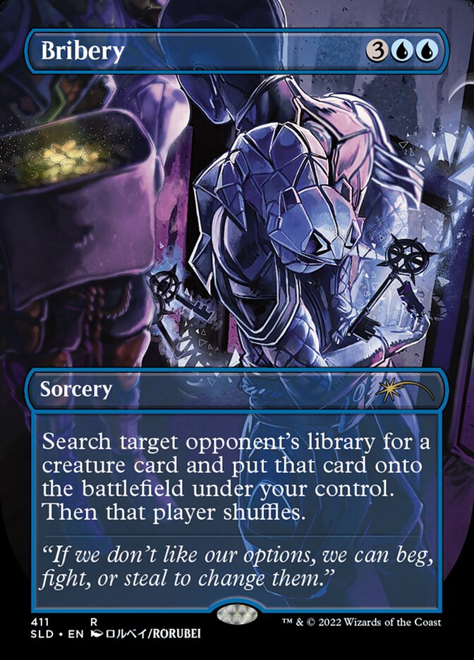 Bribery (Borderless) [Secret Lair Drop Series] | North Game Den