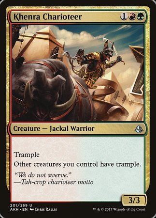 Khenra Charioteer [Amonkhet] | North Game Den