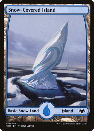Snow-Covered Island [Modern Horizons] | North Game Den