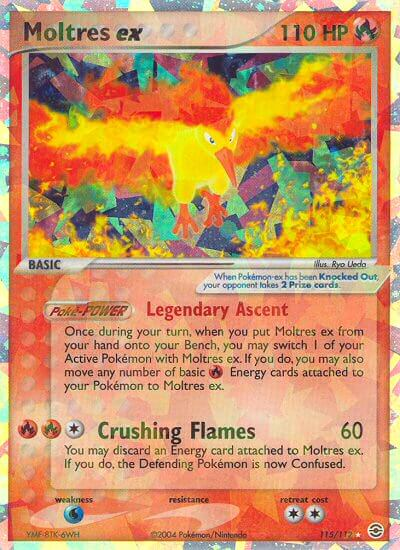 Moltres ex (115/112) [EX: FireRed & LeafGreen] | North Game Den