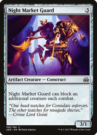 Night Market Guard [Aether Revolt] | North Game Den