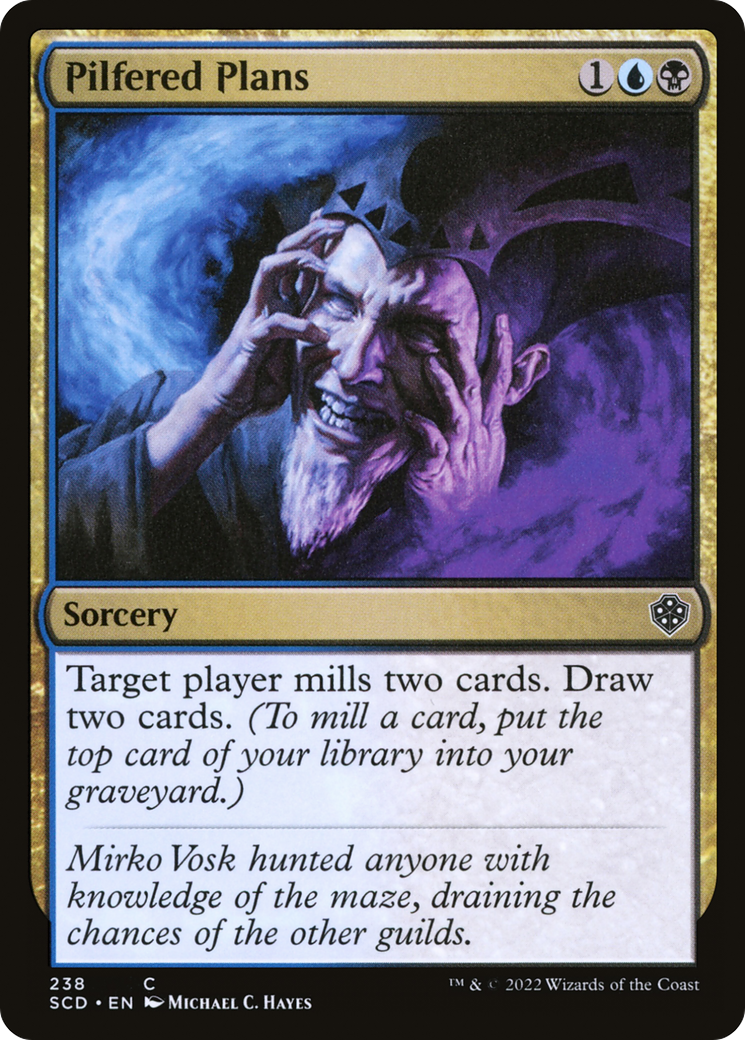 Pilfered Plans [Starter Commander Decks] | North Game Den