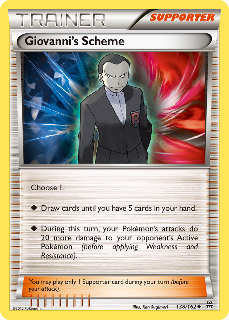 Giovanni's Scheme (138/162) [XY: BREAKthrough] | North Game Den