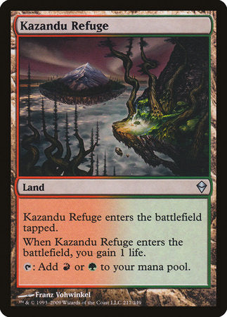 Kazandu Refuge [Zendikar] | North Game Den