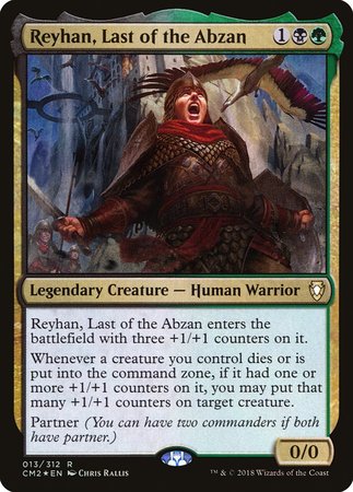 Reyhan, Last of the Abzan [Commander Anthology Volume II] | North Game Den