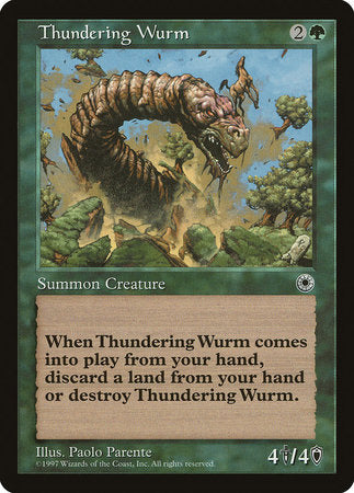 Thundering Wurm [Portal] | North Game Den