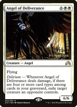 Angel of Deliverance [Shadows over Innistrad Promos] | North Game Den