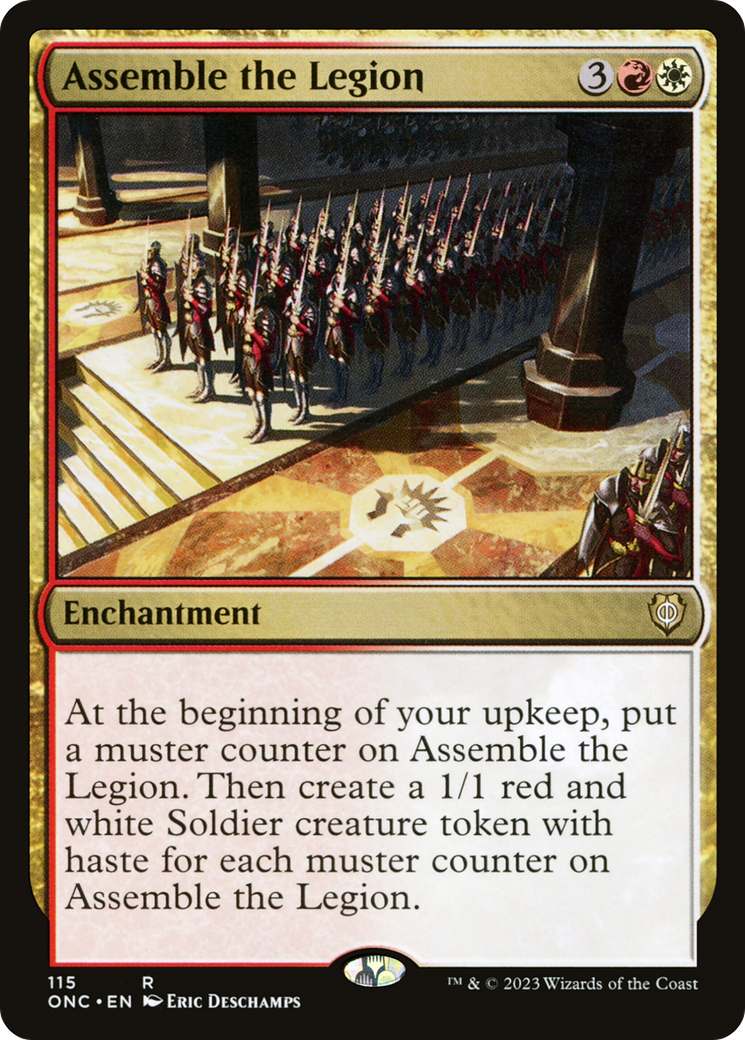 Assemble the Legion [Phyrexia: All Will Be One Commander] | North Game Den