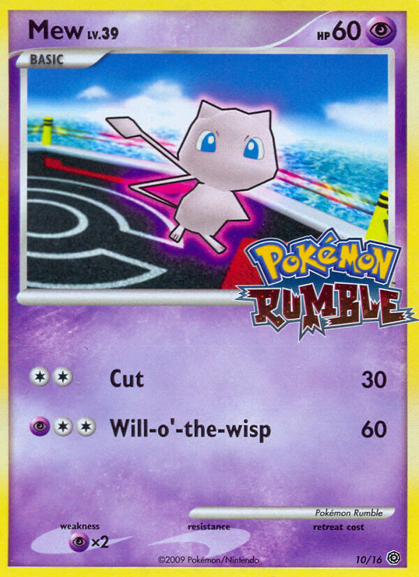 Mew (10/16) [Pokémon Rumble] | North Game Den