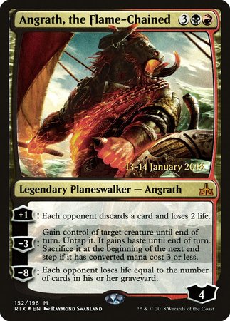 Angrath, the Flame-Chained [Rivals of Ixalan Promos] | North Game Den