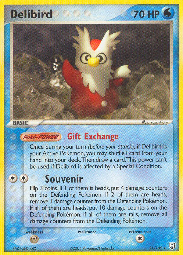 Delibird (21/109) [EX: Team Rocket Returns] | North Game Den